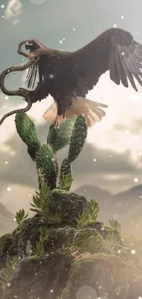 Águila mexicana Live Wallpaper - free download