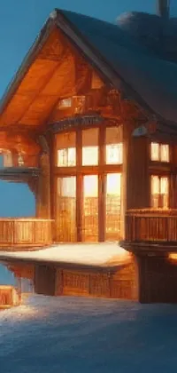 Cozy Cottage Cozy Winter Cabin HD wallpaper  Pxfuel