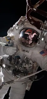 Astronaut Engineering Space Live Wallpaper
