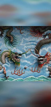 Textile Organism Mythical Creature Live Wallpaper