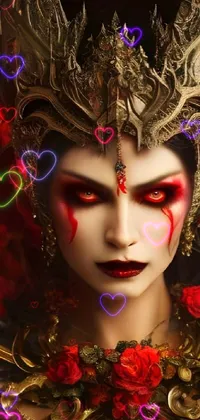 Queen of Hell Costume Live Wallpaper - free download