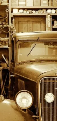 car antique  Live Wallpaper