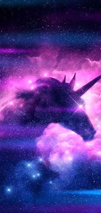 Unicorn Galaxy Live Wallpaper - free download
