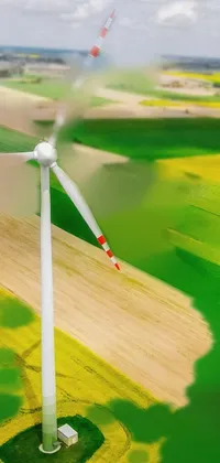 Ecoregion Windmill Nature Live Wallpaper - free download