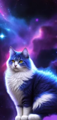 Cat Vertebrate Light Live Wallpaper - free download