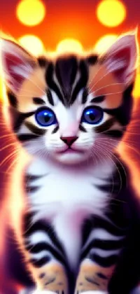 Cat Vertebrate Light Live Wallpaper - free download