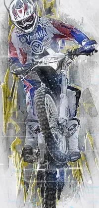Wheel Motocross Art Live Wallpaper