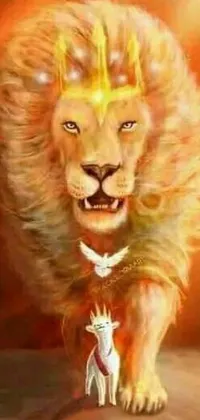 Lion Mammal Big Cats Live Wallpaper