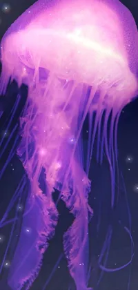 Jellyfish Marine Invertebrates Bioluminescence Live Wallpaper