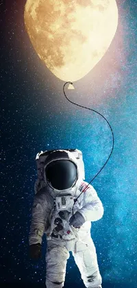 Astronaut World Light Live Wallpaper