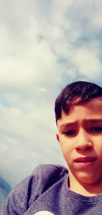 Forehead Cloud Sky Live Wallpaper