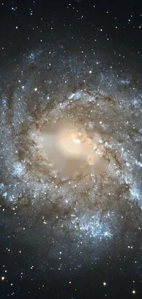 Spiral Galaxy Atmosphere Sky Live Wallpaper