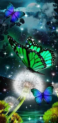 Plant Pollinator Green Live Wallpaper