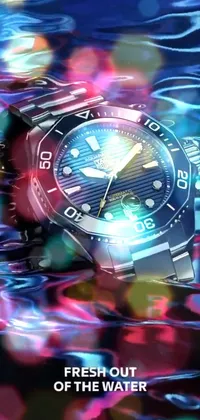Liquid Watch Sky Live Wallpaper