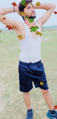 Shoe Shorts Blue Live Wallpaper