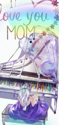 Musical Instrument Keyboard Product Live Wallpaper