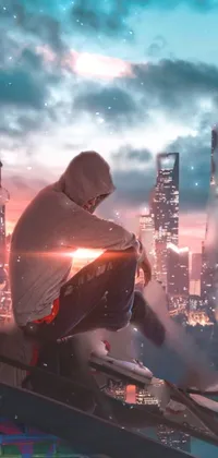 Cloud Sky Musician Live Wallpaper