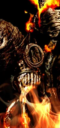 Light Supernatural Creature Flame Live Wallpaper