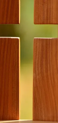 Brown Rectangle Wood Live Wallpaper