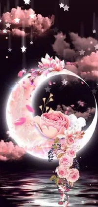 Flower Plant Liquid Live Wallpaper