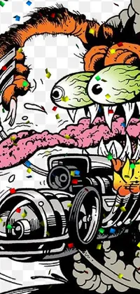 Motor Vehicle Painting Font Live Wallpaper