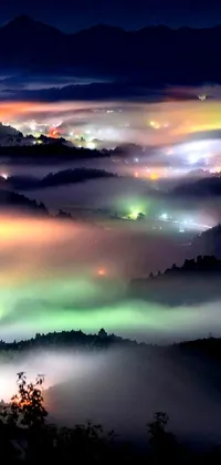 Atmosphere Mountain Sky Live Wallpaper