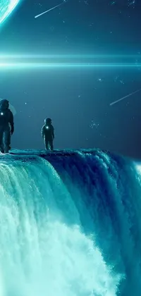 Water Light Green Live Wallpaper