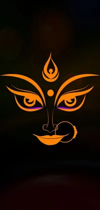 Amber Art Emblem Live Wallpaper