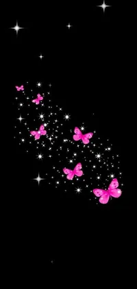 Pink Violet Magenta Live Wallpaper