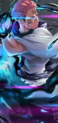 Purple Liquid Violet Live Wallpaper