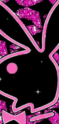 Download Neon Pink Playboy Logo Wallpaper