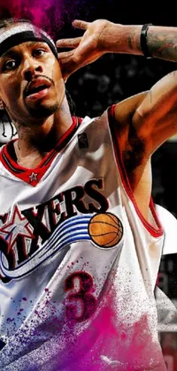 Sports Uniform Basketball Moves Jersey Live Wallpaper