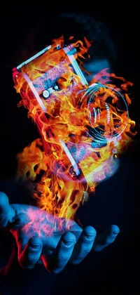 Gesture Art Font Live Wallpaper