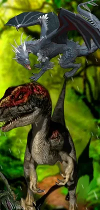 Extinction Plant Dinosaur Live Wallpaper