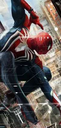 Spider-man Window Art Live Wallpaper