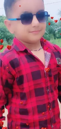 Glasses Lip Outerwear Live Wallpaper