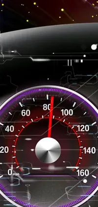 Speedometer Car Light Live Wallpaper