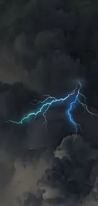 Cloud Lightning Thunder Live Wallpaper