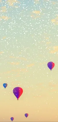 Aerostat Atmosphere Hot Air Ballooning Live Wallpaper