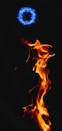 Fire Gas Flame Live Wallpaper
