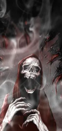 Mouth Flash Photography Art Live Wallpaper