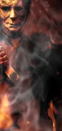 Muscle Human Flash Photography Live Wallpaper
