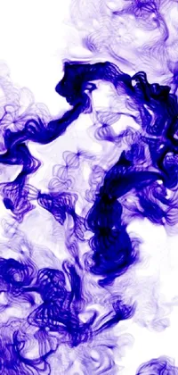 Purple Art Paint Paint Live Wallpaper