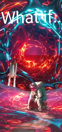 Neon Organism Stage Live Wallpaper