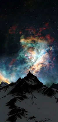 Mountain Cloud Sky Live Wallpaper