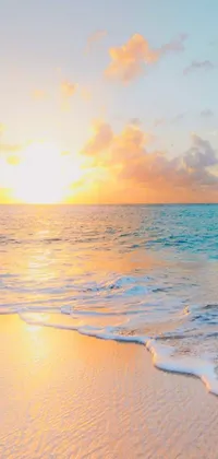 Beautiful Beach Sunset Live Wallpaper - free download