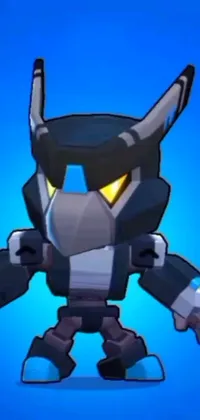 Blue Electric Blue Fictional Character Live Wallpaper