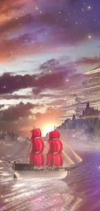 Nature Water Vehicle Live Wallpaper