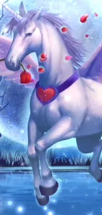 Painting Pink Mammal Live Wallpaper