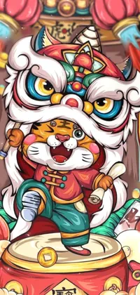 Painting Mammal Racy Live Wallpaper
